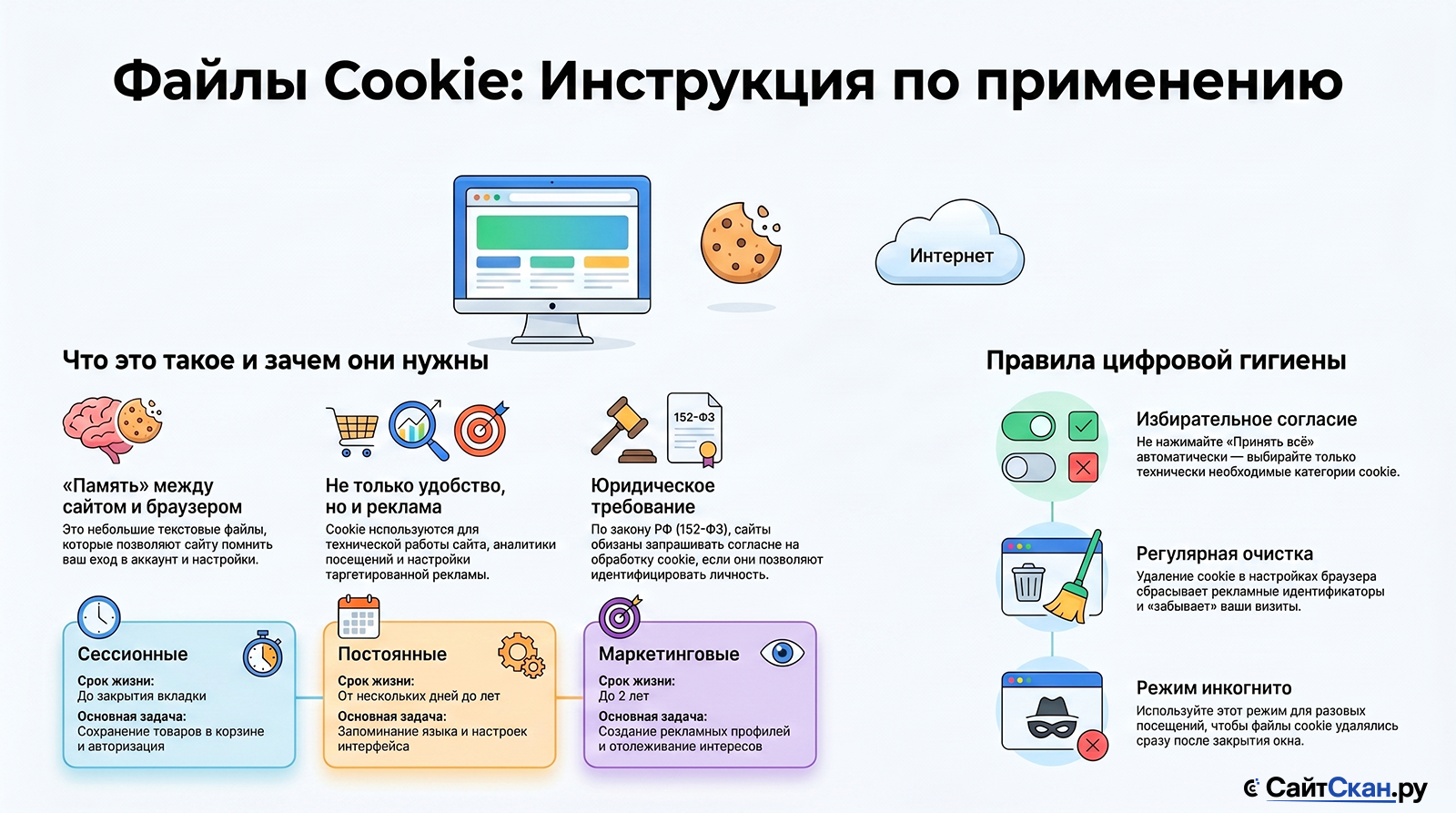 Что такое файлы cookie и обязательно ли их принимать